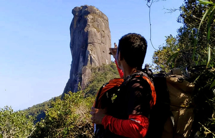 Foto: Acampamento na Pedra do Frade